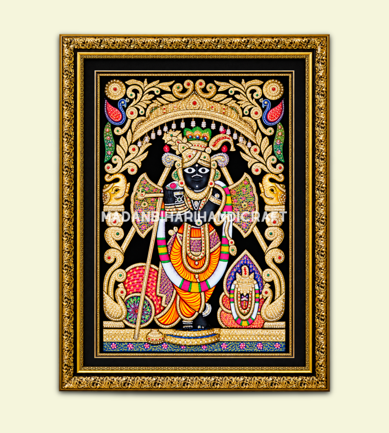 Banke Bihari Ji Painting