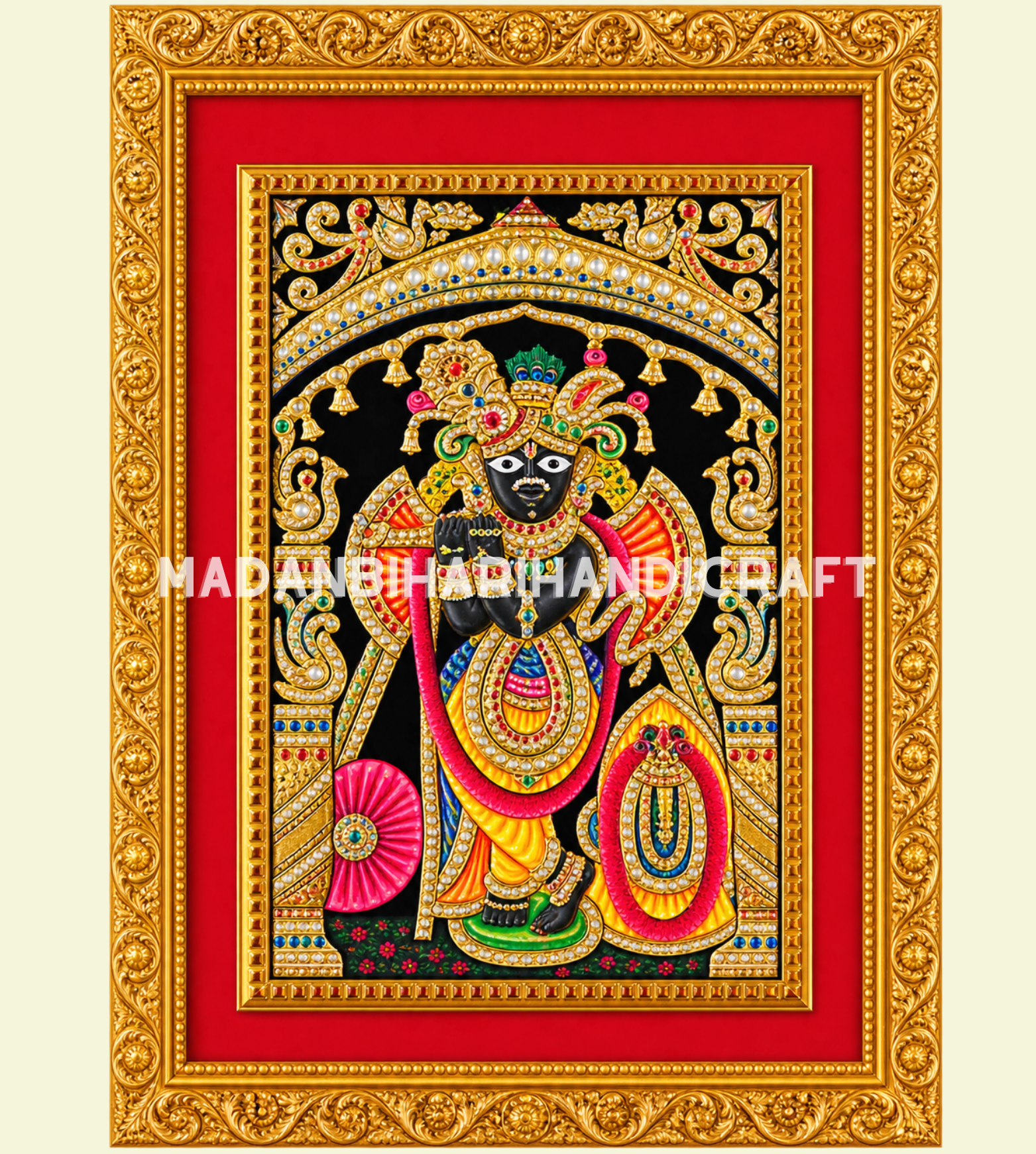 Banke Bihari Ji Painting